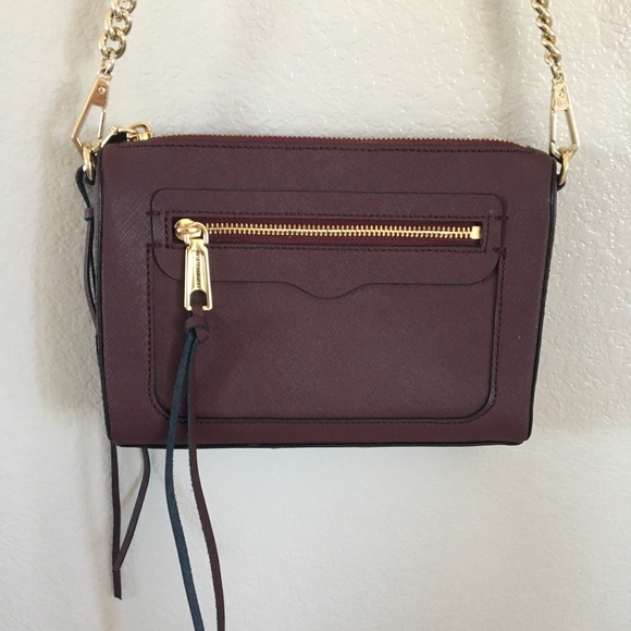 Rebecca Minkoff Bags Rebecca Minkoff Avery Crossbody Maroon Poshmark